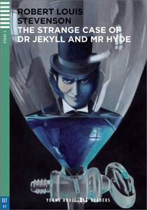 portada del libro "The Strange Case of Dr Jekyll" en inglés.