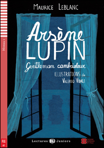 foto de la portada del libro en francés "Arsène Lupin, gentleman cambrioleur"