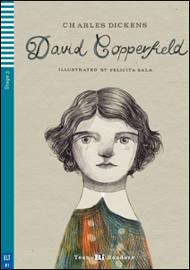 Portada del libro adaptado "David Copperfield" para el aprendizaje del ingles
