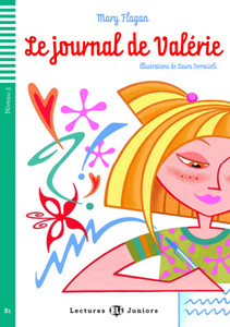 Portada del libro original en francés "Le journal de Valérie"