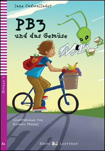 portada del libro "PB3 und das Gemüse" en alemán para perfeccionamiento de este idioma