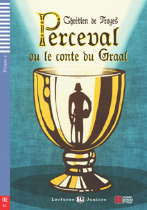 portada del libro escrito en idioma francés "Perceval ou le conte du Graal"