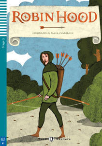 portada del libro "Robin Hood" adaptación del clásico en inglés
