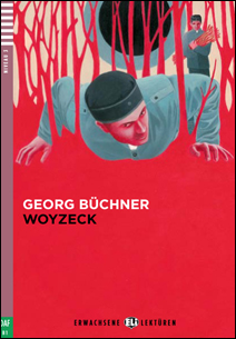 Portada del libro en alemán "Woyzeck"