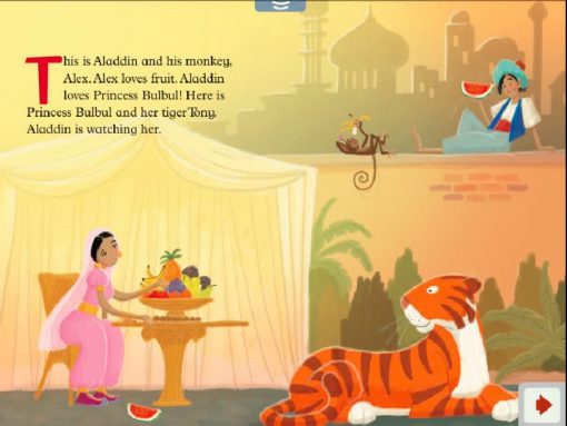 Aladdin and the Magic Lamp + CD. - Imagen 2