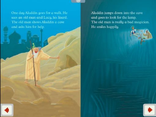 Aladdin and the Magic Lamp + CD. - Imagen 3