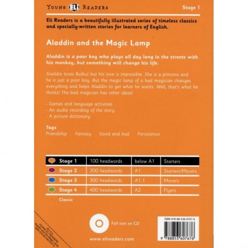 Aladdin and the Magic Lamp + CD. - Imagen 4