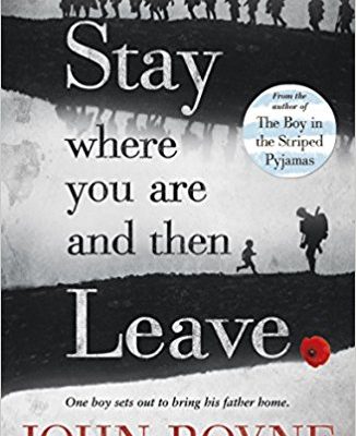 Stay where you are and then leave