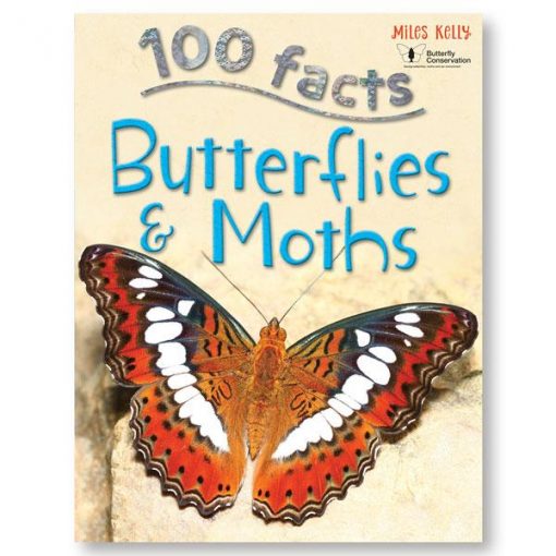 100 FACTS BUTTERFLIES & MOTHS. POCKET